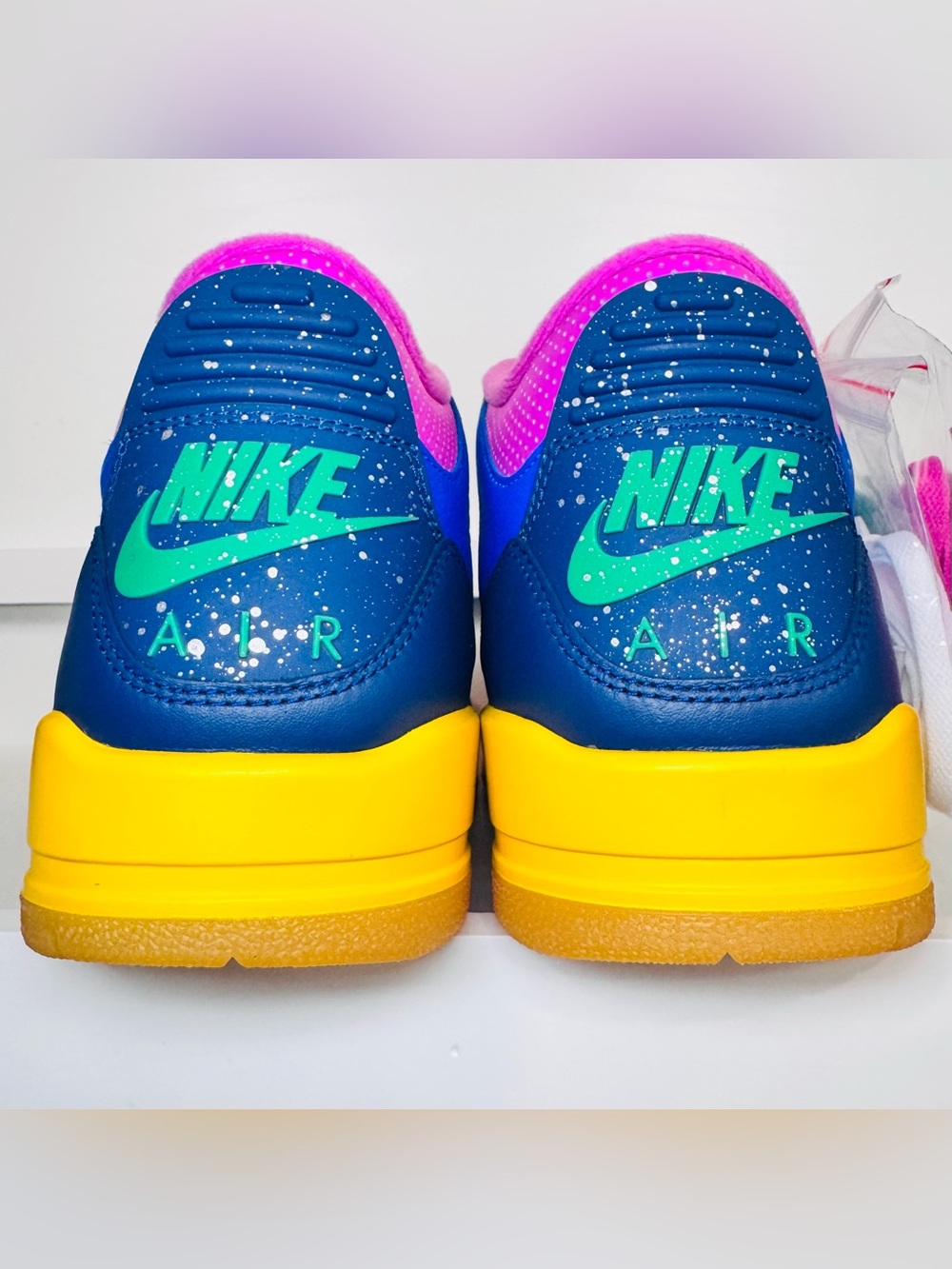Jordan 3 Retro Brazil IV4871-400 Size 10.5 DS Hangtag + Extra Laces No Box🇧🇷 - Picture 7 of 16